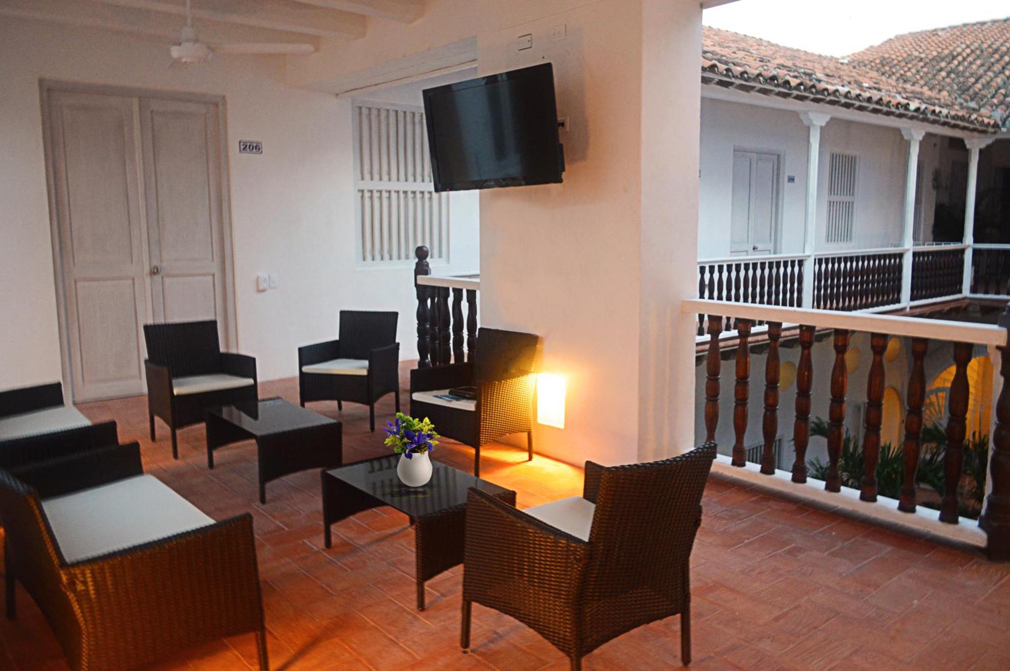 Hostal Casa Escallon Cartagena Bagian luar foto