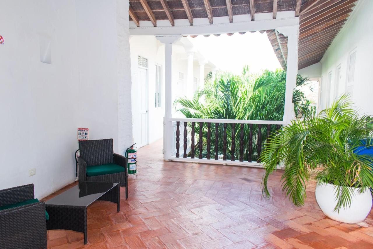 Hostal Casa Escallon Cartagena Bagian luar foto